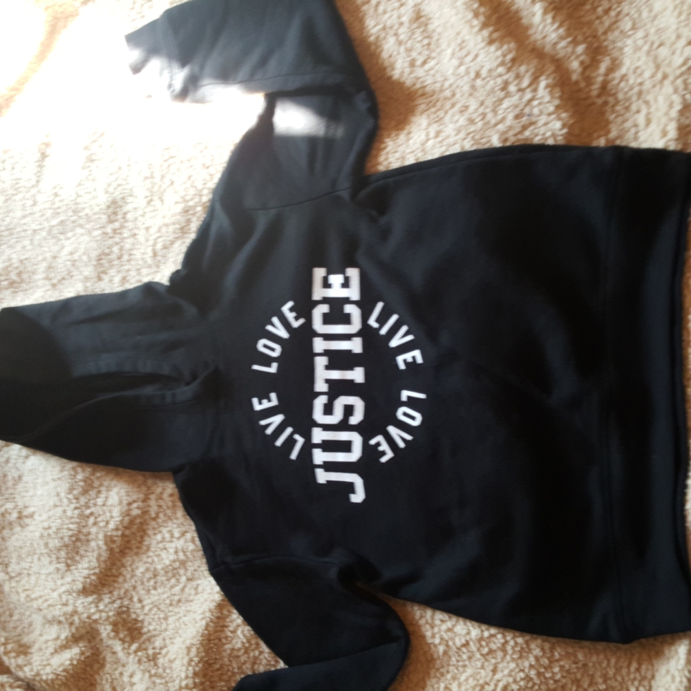 Justice Black Hoodie